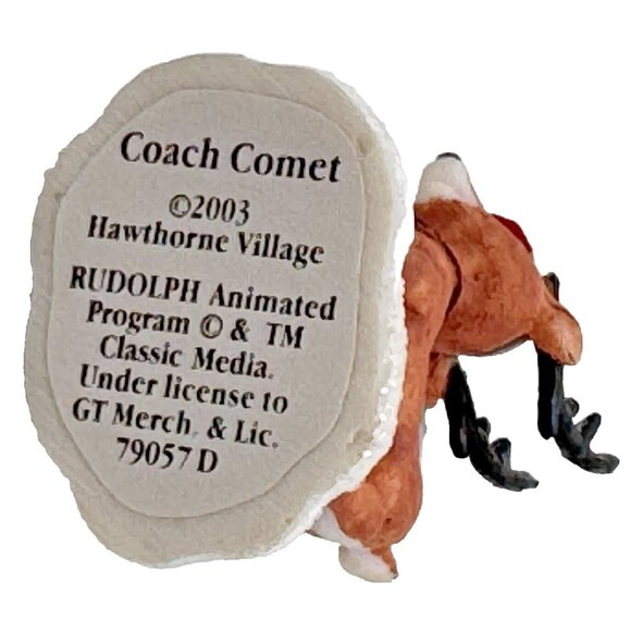 Hawthorne Village COACH COMET Rudolph's Christmas Town 2003 Figure 79057 D Mini - Picture 3 of 3